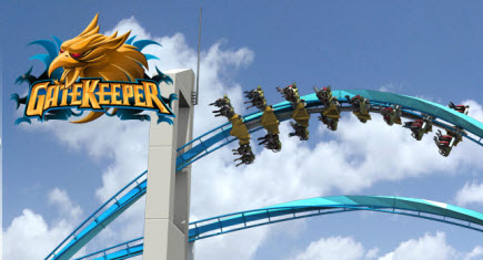 Gatekeeper Roller Coaster at Cedar Point